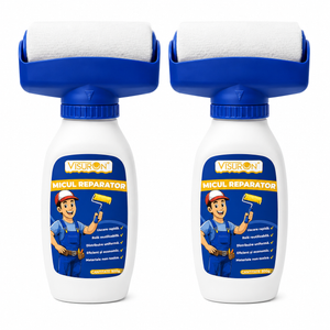 Set 2 Bucati Trafalet Micul Reparator cu Vopsea Lavabila – Retusuri Rapide pentru Pereti, Aplicare Curata si Uniforma PromotiiZilnice