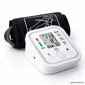 Set Tensiometru Digital de Braț + Pulsoximetru OLED - Boomsale.ro
