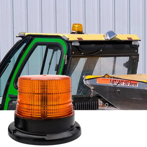 Girofar auto LED galben cu efect de rotatie sau stroboscopic 12V / 24V - Boomsale.ro
