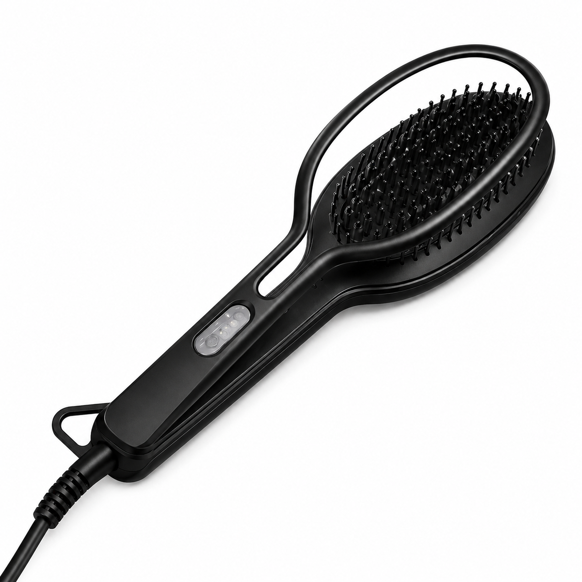 Perie Electrică de Îndreptat Părul – Îndreptare Rapidă, Temperatură Reglabilă până la 230°C, Efect Anti-Frizz, Styling Profesional Acasă