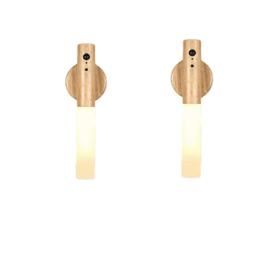 Set 2 Lampa de veghe, magnetica, senzor de miscare, fara fir, portabila - Boomsale.ro