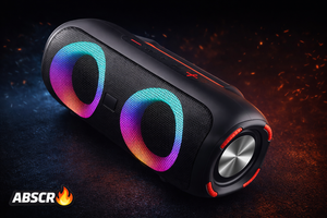 Boxă Portabilă rezistenta la apa Bluetooth 5.0 30W – 4000mAh, Lumini RGB, IPX6, USB/AUX/SD/FM, Sunet Puternic, Portabilă - Boomsale.ro