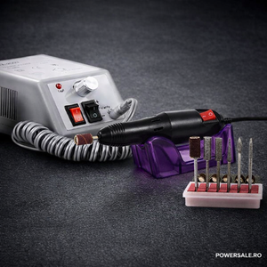 Kit profesional freza unghii cu 6 capete – Manichiura & Pedichiura - Boomsale.ro