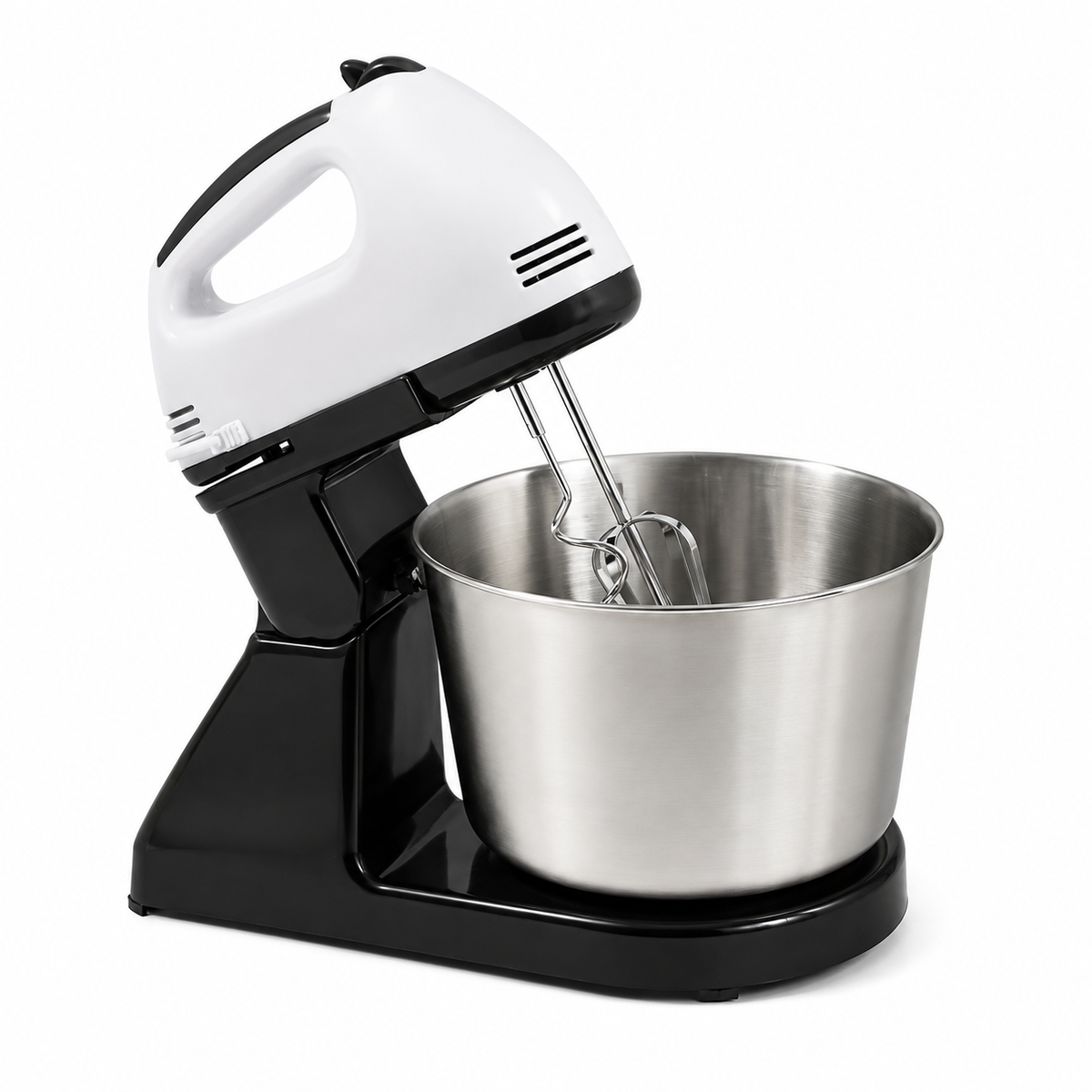 Mixer cu bol inox 4L YONSA 380W, 7 viteze, 2 in 1 (fix + manual) – mixer bucatarie multifunctional