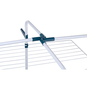Uscator rufe 3 nivele, pliabil, suport umerase, capacitate 30 kg, Inox - Boomsale.ro