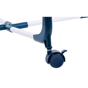 Uscator rufe 3 nivele, pliabil, suport umerase, capacitate 30 kg, Inox - Boomsale.ro