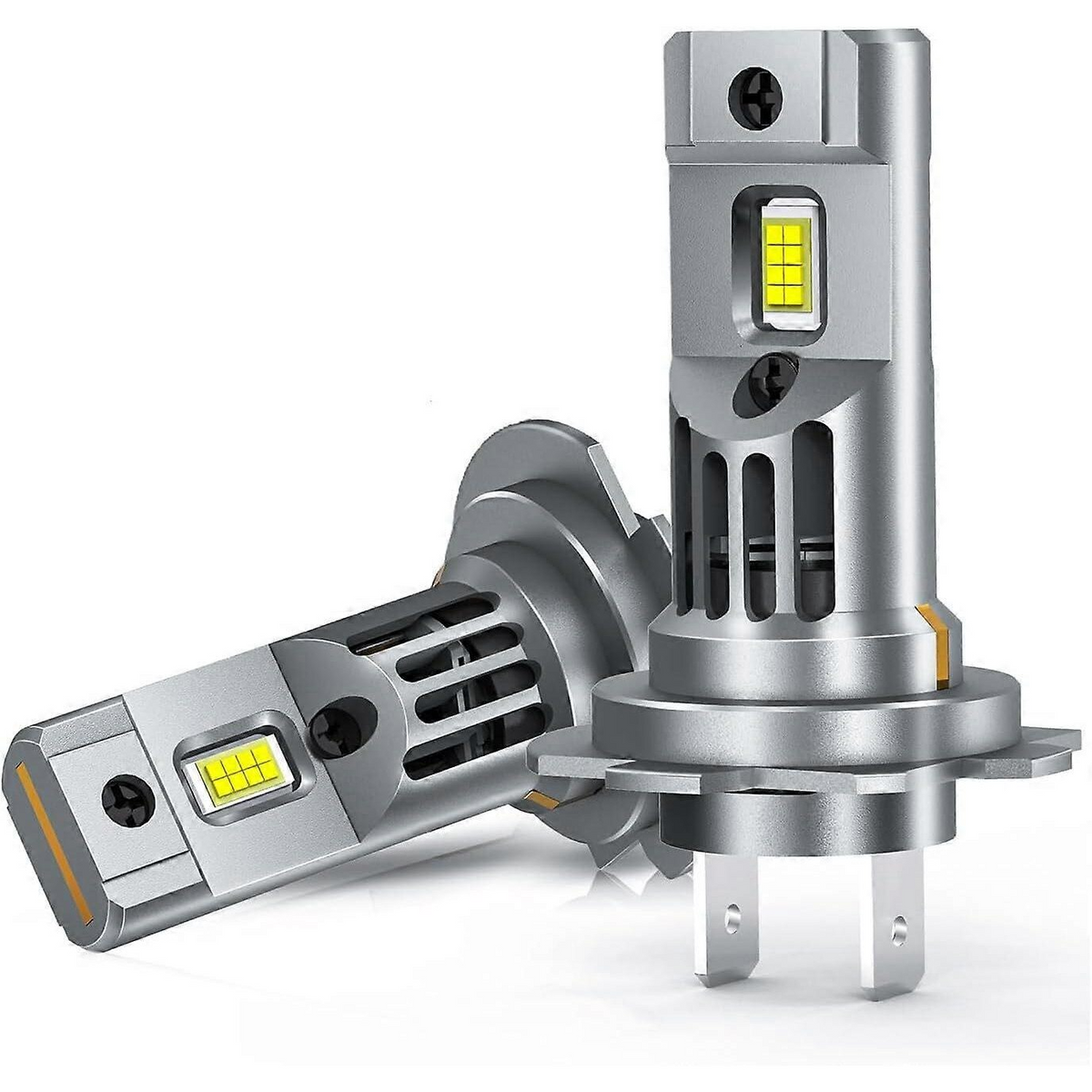 Set 2 Becuri H1, H7, H11, LED 90W, 18000 Lumen, 6500K, Instalare Plug and Play - Boomsale.ro