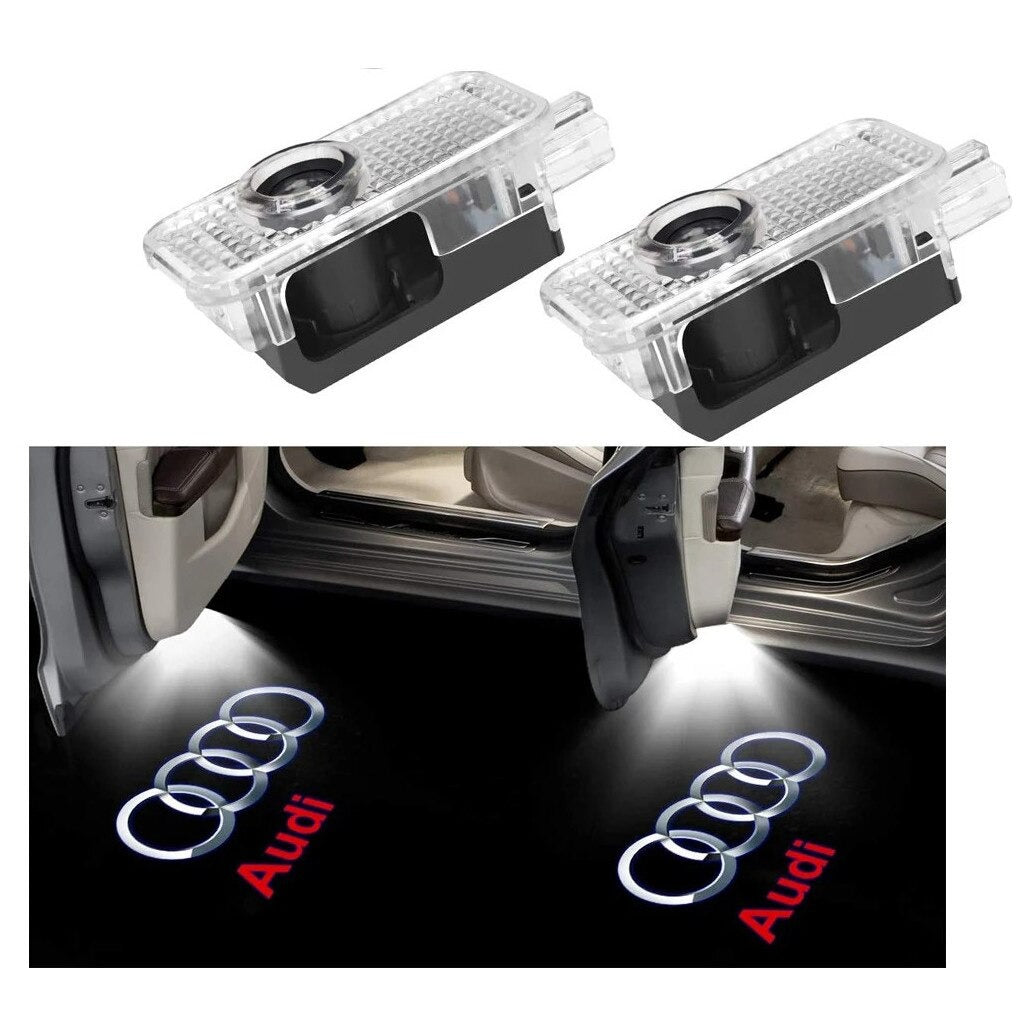 Proiectoare LED Logo Audi pentru portiere - Boomsale.ro