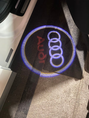Proiectoare LED Logo Audi pentru portiere - Boomsale.ro