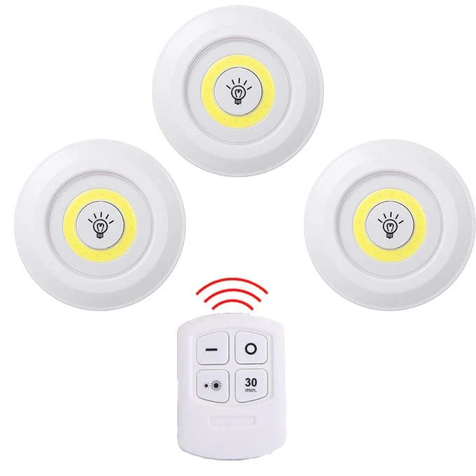 Set 3 Lampi LED, Flexibile si Portabile, cu 2 Intensitati si Control Dual - Boomsale.ro