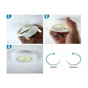 Set 3 Lampi LED, Flexibile si Portabile, cu 2 Intensitati si Control Dual - Boomsale.ro