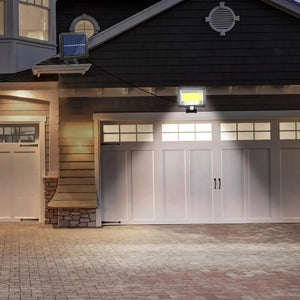 Lampa Solara 100W, 100 LED COB, IP65, Senzor de Miscare - Boomsale.ro