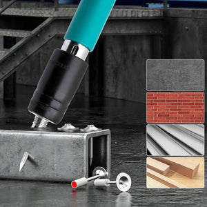 Kit pistol manual pentru fixare nituri/ cuie, Accesorii + 250 Cuie - Boomsale.ro