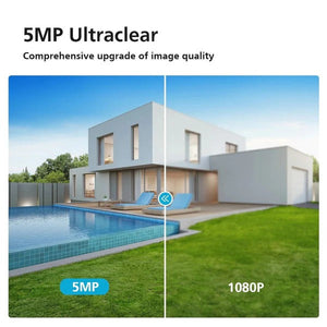 Camera Supraveghere WiFi 5MP PTZ 360° – Color Night Vision, IP66 - Boomsale.ro
