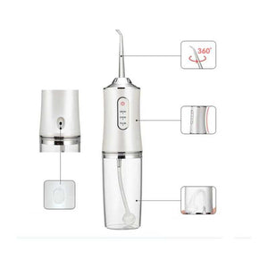 Set 2 bucati Irigator Bucal Portabil cu Rezervor 220 ml - Boomsale.ro