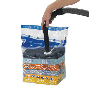 Saci de vidat haine, set de 4 bucati, pentru depozitare sigura 70 x 100 - Boomsale.ro