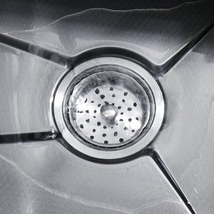 Chiuveta Bucătărie Multifuncțională cu LED – Inox Premium, Gri Închis, 75x45 cm – Puterea Tehnologiei și Designului în Bucătăria Ta - Boomsale.ro