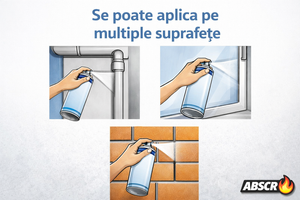 Set 2x Spray Etanșare 450ml – Hidroizolație Rapidă, Impermeabilizare Crapături, Protecție Anti-Infiltrații, Multisuprafețe (Ciment, Metal, PVC, Gresie) - Boomsale.ro