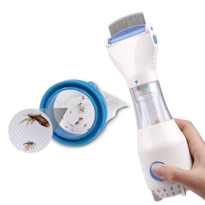 Pieptene aspirator impotriva paduchilor si parazitilor, V-Comb - Boomsale.ro
