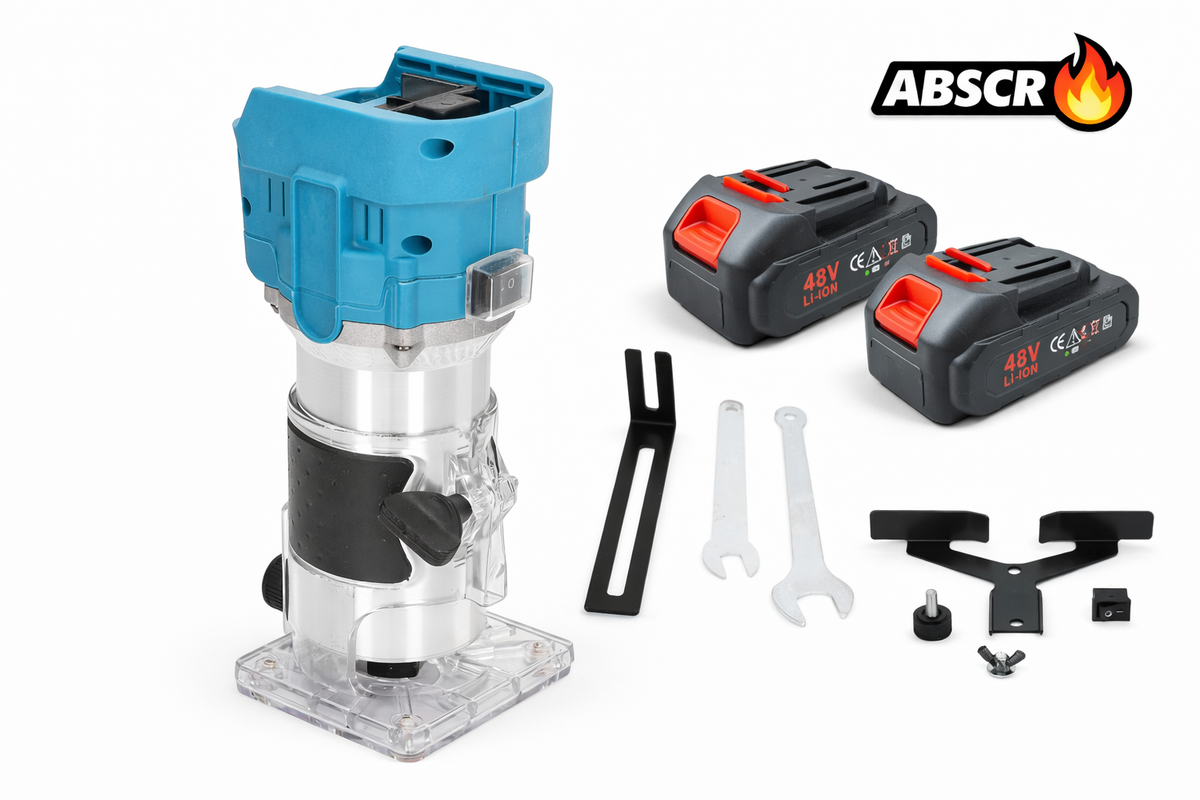 Mașină de Frezat Electrică ABS 880W, 3000 RPM – Freză Profesională pentru Lemn, Reglaj Precizie, Set Accesorii Inclus - Boomsale.ro