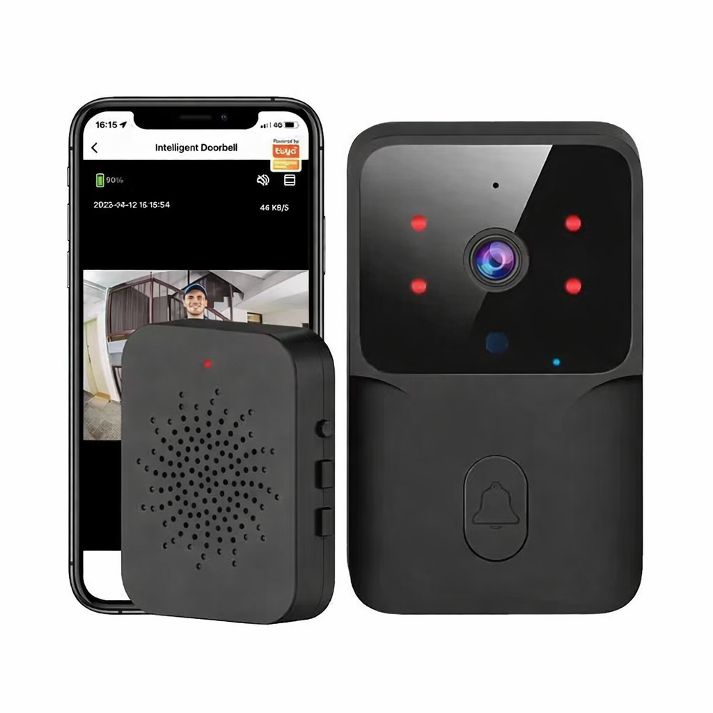 Sonerie video wireless HD 720p cu vedere nocturnă și audio bidirecțional - Boomsale.ro
