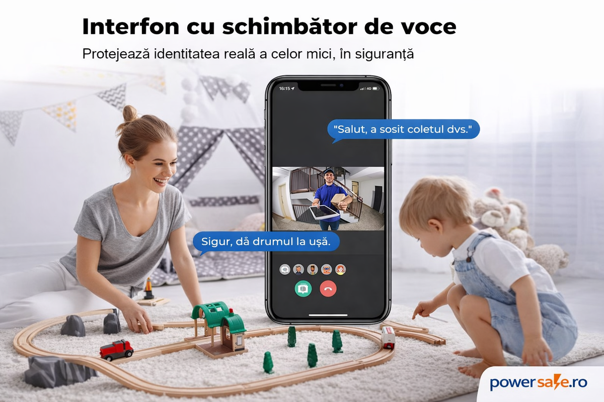 Sonerie video wireless HD 720p cu vedere nocturnă și audio bidirecțional - Boomsale.ro