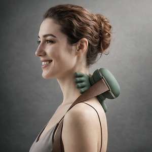 Aparat de masaj cervical cu tehnologie 4D și funcție de încălzire. Masaj profund pentru gât, umeri, spate și picioare. Design ergonomic, portabil și ușor de utilizat. - Boomsale.ro