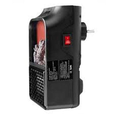 Aeroterma portabila Flame Heater 500 W cu 2 niveluri temperatura si display digital - Boomsale.ro