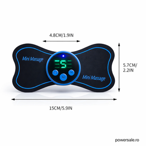 Aparat EMS pentru tonifiere abdomen și brațe + CADOU Mini Aparat Masaj Cervical cu impulsuri - Boomsale.ro