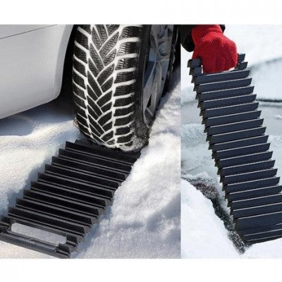 Set 2 talpi auto antiderapante tip senile, si cu rol de racleta pentru gheata - Boomsale.ro