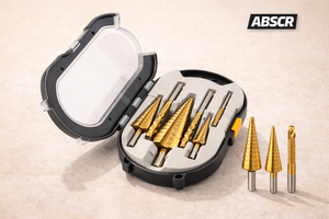 Set Burghie Conice în Trepte , 4–32 mm, 6 Piese – Găurire Multiplă, Precizie Ridicată, pentru Metal, Lemn și Plastic - Boomsale.ro