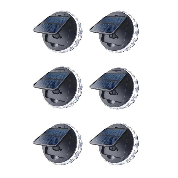 Set 6 Lampi Exterior Calitate APF de Perete/ Gard cu panou Pentru iluminare Gradina/ Terasa, rezistenta la apa - Boomsale.ro