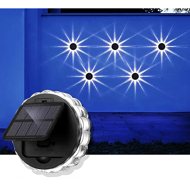 Set 6 Lampi Exterior Calitate APF de Perete/ Gard cu panou Pentru iluminare Gradina/ Terasa, rezistenta la apa - Boomsale.ro