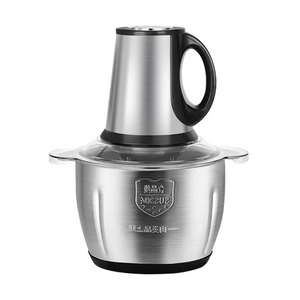 Tocator electric carne si legume, 4 lame inox, 2 viteze, capacitate mare, bol inox - Boomsale.ro