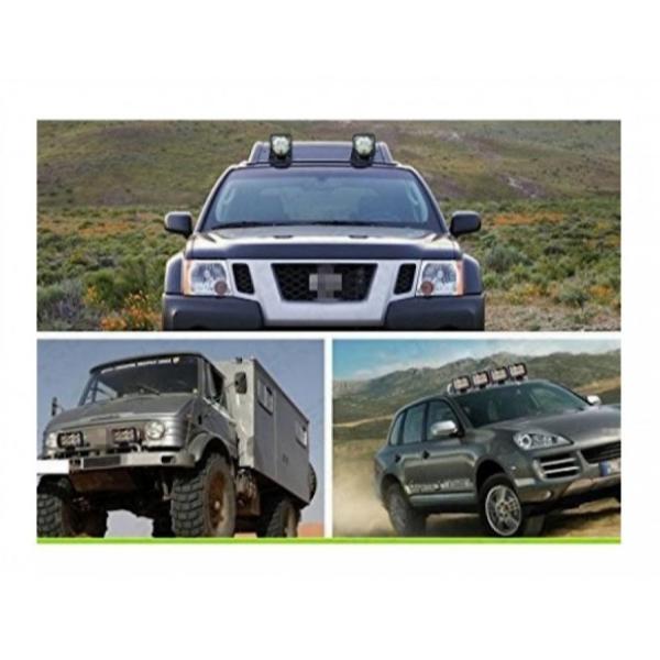 Set 8 proiectoare 16 LED 48W auto OFF-ROAD, IP 67 - Boomsale.ro