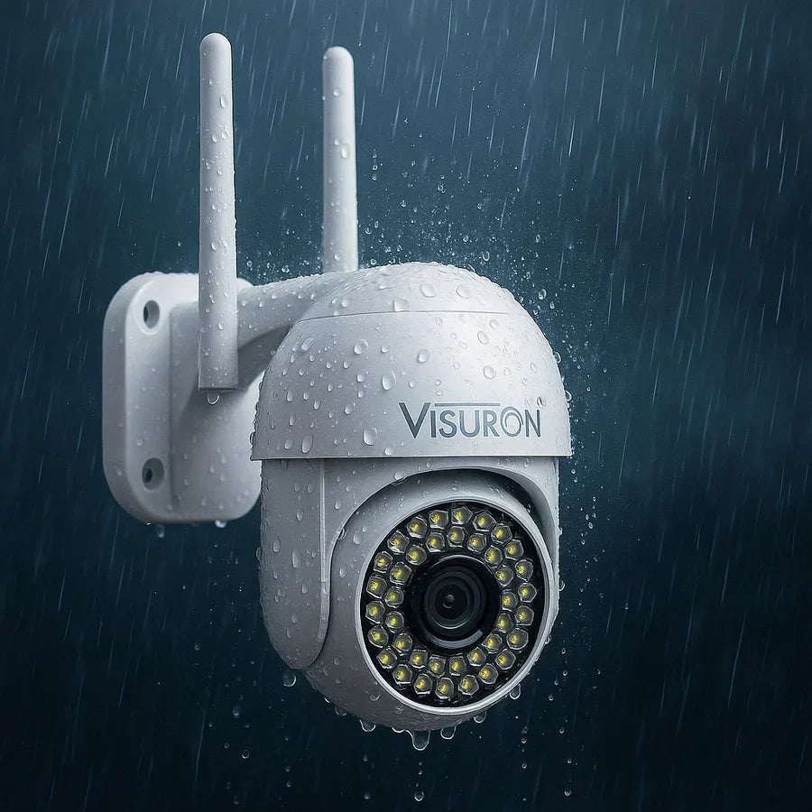 Set 2 Camere Supraveghere Wi-Fi Visuron – Viziune Nocturnă, 38 LED IR, Full HD 1080p - Boomsale.ro