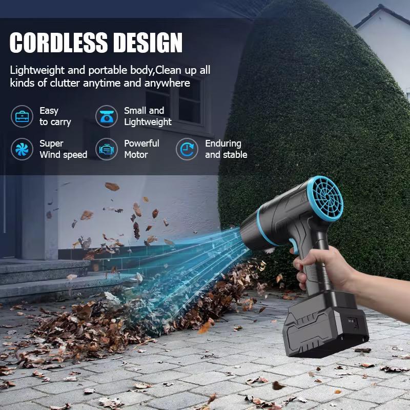 Suflantă Turbo Auto Portabilă 1050W, 35.000 RPM – Putere Mare 180 km/h, 6 m³/min – Ideală pentru Uscare Mașină, Îndepărtare Frunze, Praf și Apă - Boomsale.ro