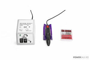 Kit profesional freza unghii cu 6 capete – Manichiura & Pedichiura - Boomsale.ro