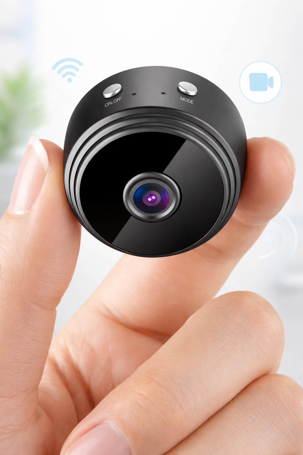 Set 3 camere de supraveghere WiFi HD 1080P – monitorizare interioara, detectie miscare - Boomsale.ro