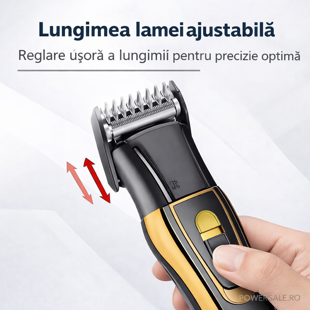 Aparat de Tuns 3-în-1 Multishaver – Tuns, Barbierit & Nas/Urechi - Boomsale.ro