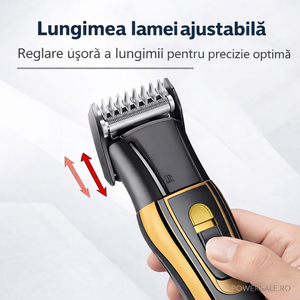 Aparat de Tuns 3-în-1 Multishaver – Tuns, Barbierit & Nas/Urechi - Boomsale.ro