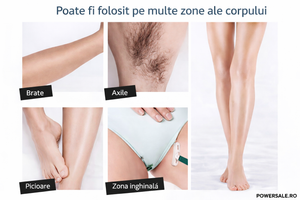 Set 2 Bucăți Dispozitiv Nano Glass pentru Îndepărtarea Părului – Epilare Rapidă, Delicată și Reutilizabilă, Efect de Piele Fină - Boomsale.ro