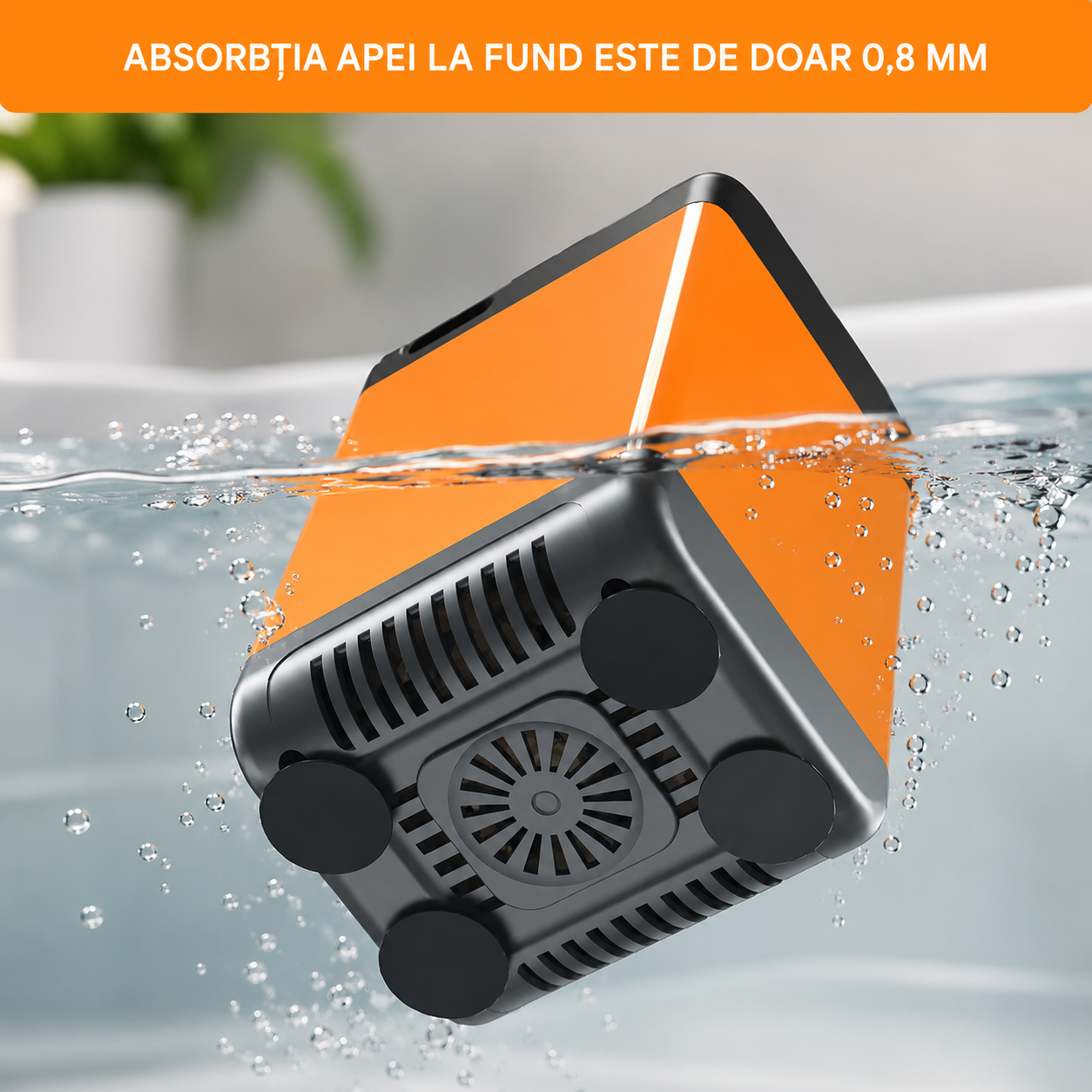 Dus Portabil Electric cu Display LCD si Temperatura Apa, Acumulator 110 Minute, Ideal Camping si Drumetii PromotiiZilnice