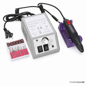 Kit profesional freza unghii cu 6 capete – Manichiura & Pedichiura - Boomsale.ro