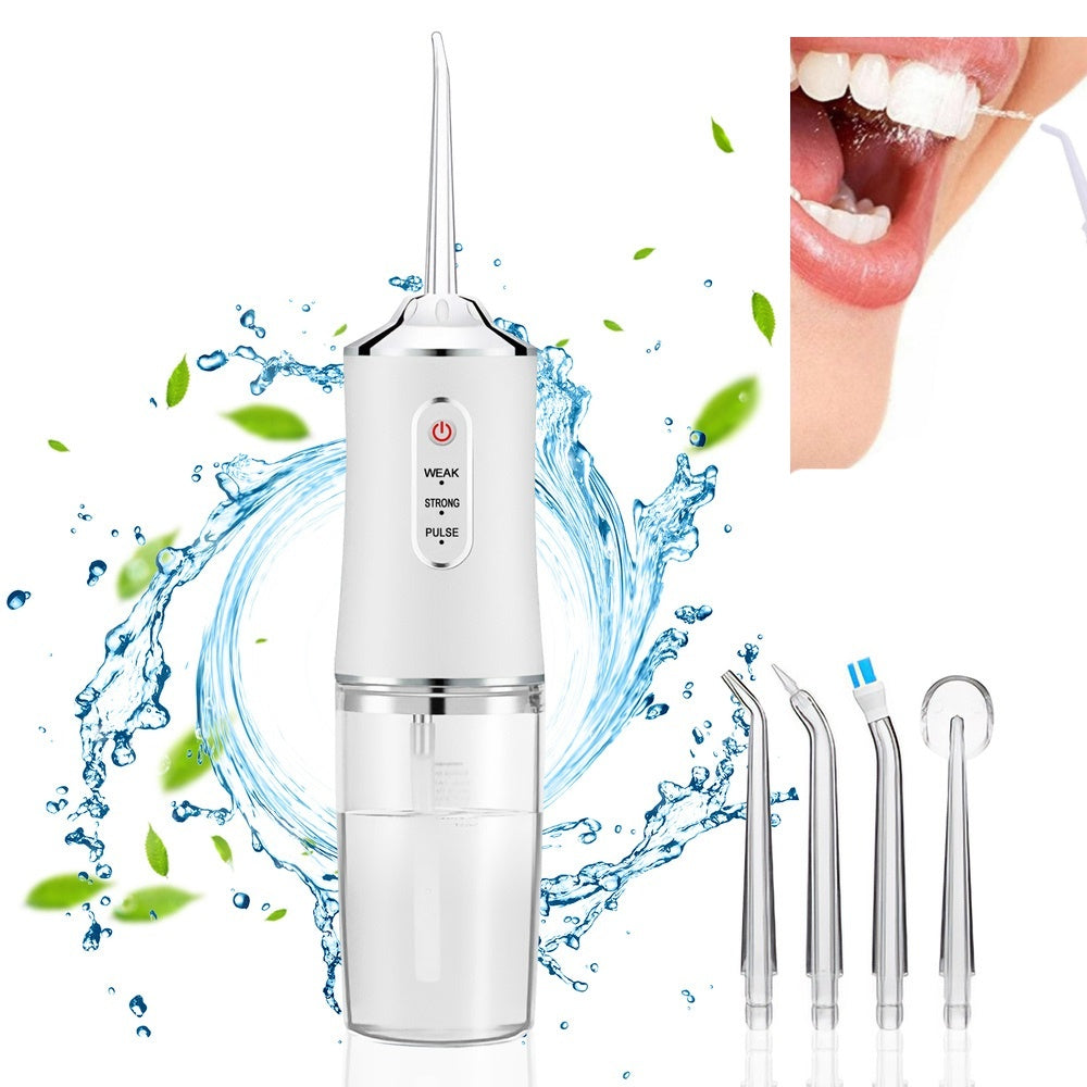 Set 2 bucati Irigator Bucal Portabil cu Rezervor 220 ml - Boomsale.ro