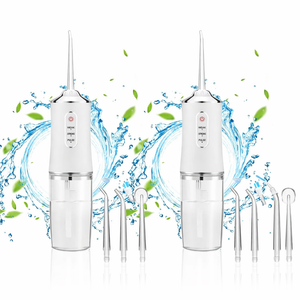 Set 2 bucati Irigator Bucal Portabil cu Rezervor 220 ml - Boomsale.ro