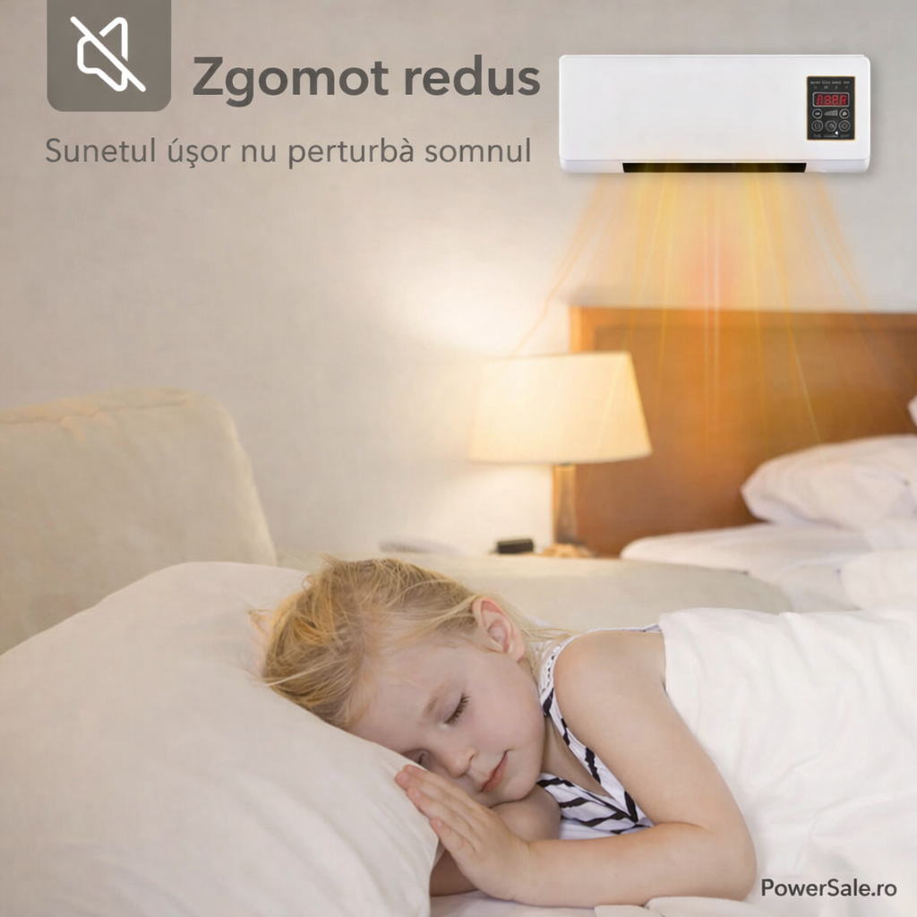Aeroterma Portabila 2 in 1 cu Telecomanda – Racire si Incalzire Rapida, Control Digital, Design Compact - Boomsale.ro