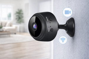 Set 3 camere de supraveghere WiFi HD 1080P – monitorizare interioara, detectie miscare - Boomsale.ro