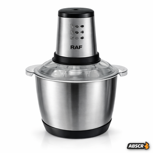 Tocator electric RAF R.7031, 1000W, bol inox 3L, 2 viteze, lame din otel inoxidabil - Boomsale.ro