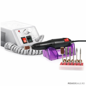 Kit profesional freza unghii cu 6 capete – Manichiura & Pedichiura - Boomsale.ro